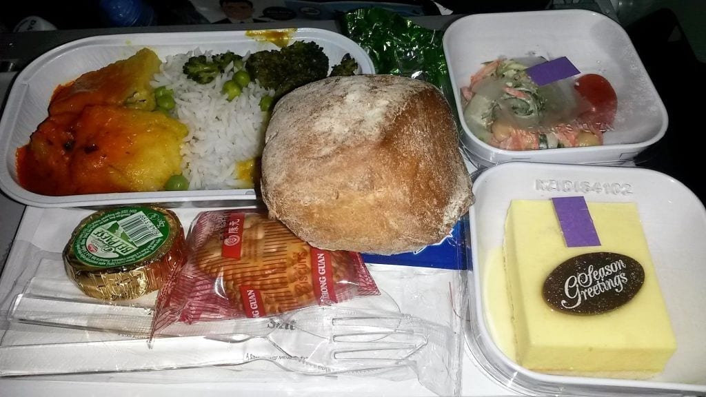 Jídlo v letadle