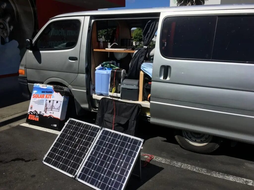 Přestavba auta: Solární panely