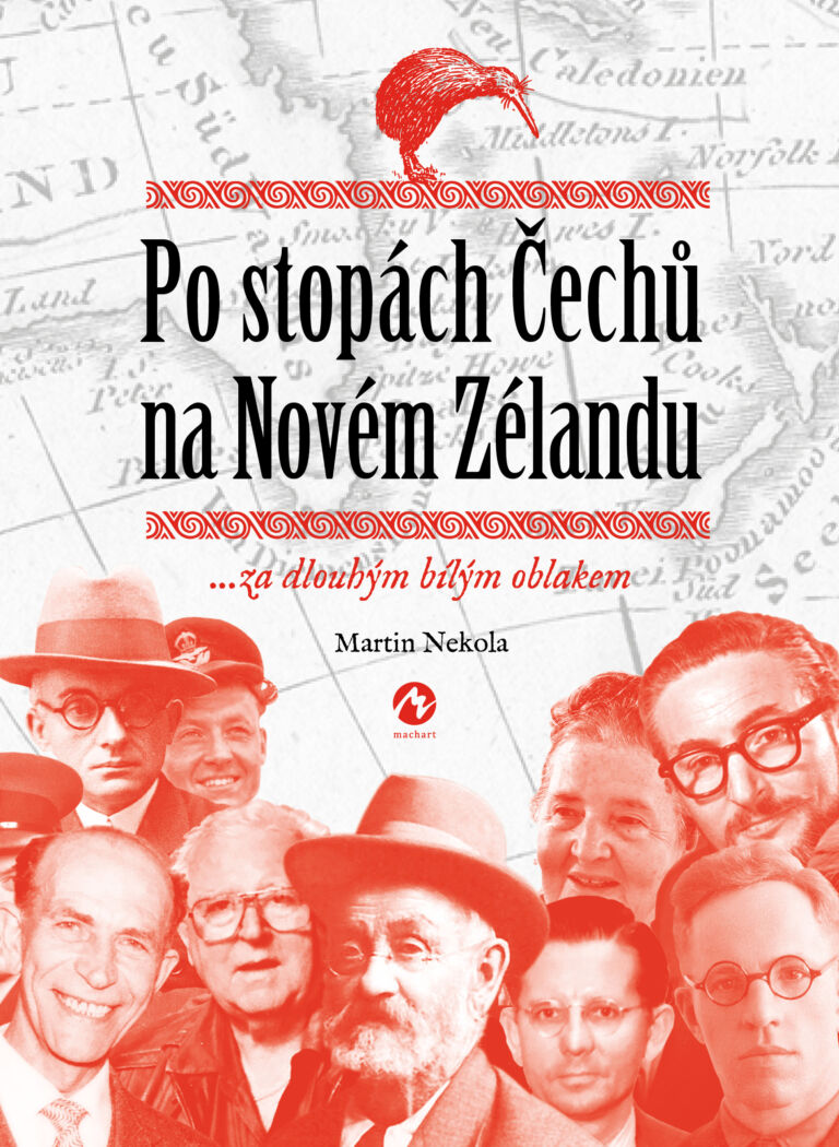 Kniha Po stopách Čechů na Novém Zélandu